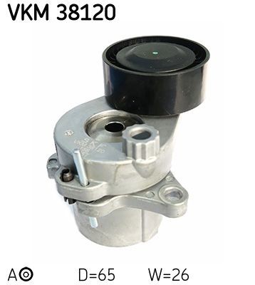 SKF Tensioner pulley VKM 38120 SKF VKM 38120 Jeep Patriot MK74 tensioner pulley price