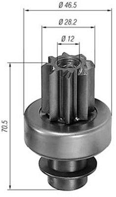 MAGNETI MARELLI Radiator, motorkjøling 350213133200 Radiator MAGNETI MARELLI Honda CR-Z 350213133200