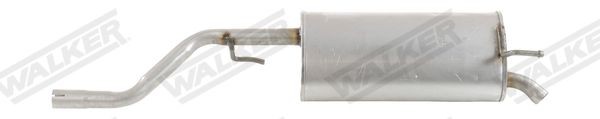 WALKER Marmitta 23348 WALKER 23348 Marmitta posteriore Opel Corsa D prezzo