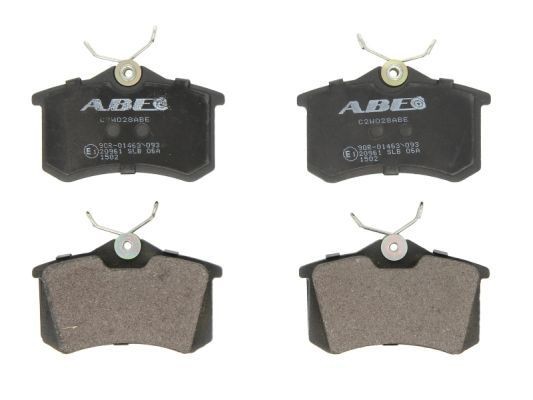 ABE Plaquettes de frein C2W028ABE Jeu de plaquettes de frein ABE ALHAMBRA C2W028ABE pas cher