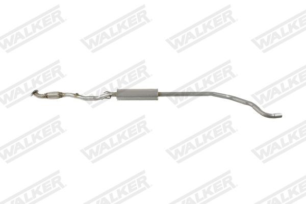 WALKER Mittenljuddämpare 23382 WALKER 23382 Mellan ljuddämpare Opel Insignia A g09 original