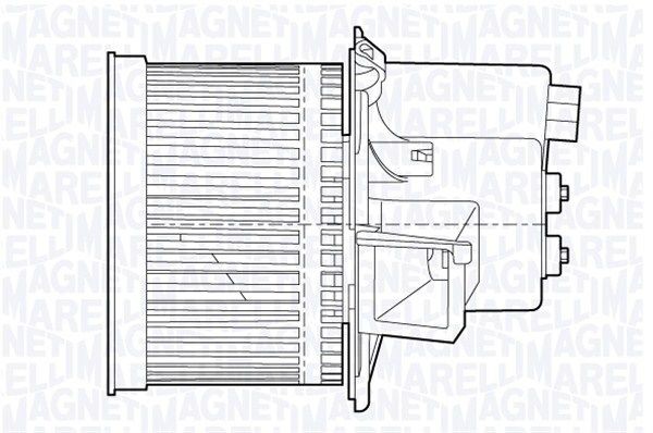 MAGNETI MARELLI Salongipuhur 069412652010 069412652010 Salongi ventilaator FORD TRANSIT COURIER MAGNETI MARELLI