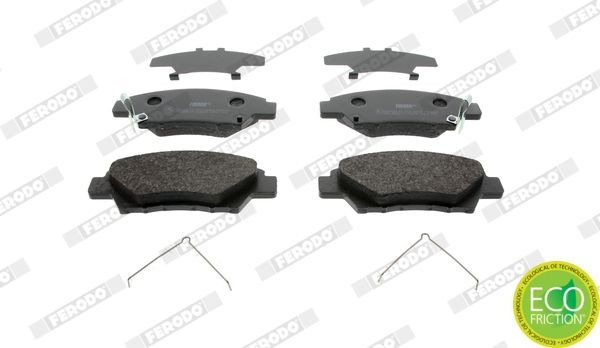 Plaquettes de frein FERODO FDB4404 FERODO PREMIER ECO FRICTION FDB4404 Plaquettes de frein avant et arrière Honda INSIGHT 2013