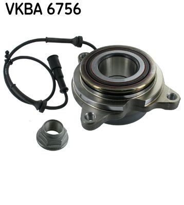 Kit de rolamento de roda SKF VKBA 6756 SKF VKBA 6756: Cubo da roda Land Rover DISCOVERY 2003