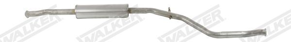 Μεσαίο σιλανσιέ WALKER 23386 WALKER 23386 Μεσαίο καζανάκι PEUGEOT 206 2023