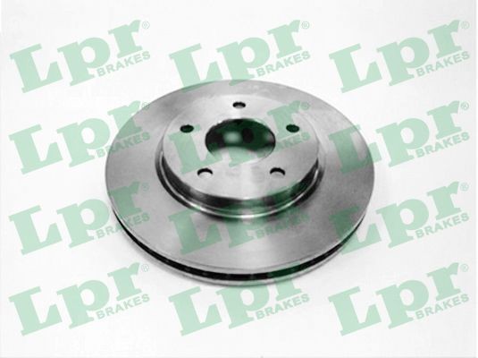 LPR Remschijf M1024V M1024V Sportremschijven MITSUBISHI LANCER LPR