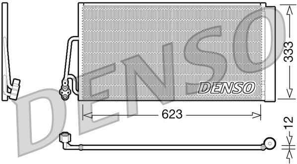 DENSO Klimakondensator DCN05102 DENSO DCN05102 Kondensator Mini R50 Kosten