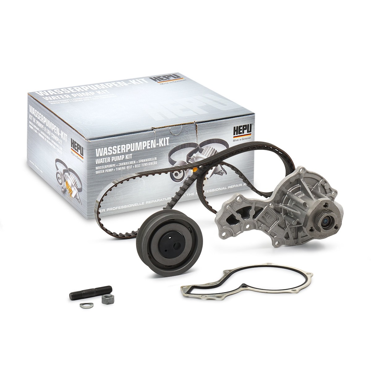 HEPU Ūdenssūknis + Zobsiksnas komplekts PK05123 Ūdens sūkņi + zobsiksnas komplekts HEPU RC PK05123 lēti