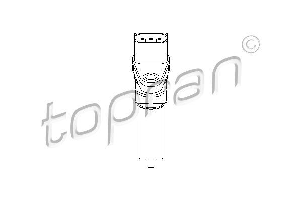 TOPRAN Sensor, quilometragem 207 446 207 446 Sensor velocidade rotações OPEL ASTRA TOPRAN