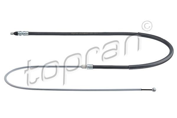 TOPRAN Tross, seisupidur 501 721 501 721 Käsijarruvaijeri BMW 6. Seeria TOPRAN