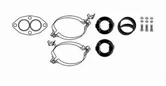 VEGAZ Montageset, uitlaatsysteem BA-49 VEGAZ BA-49 Montageset, uitlaatsysteem BMW 1 Hatchback (F20) 120 d 190 Pk 2017