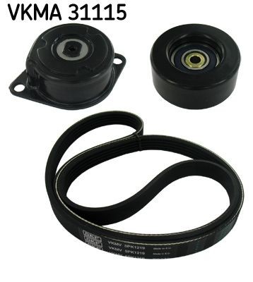 SKF Kileremssæt VKMA 31115 SKF VKMA 31115 Kileribberemssæt VW Caddy 2 Pickup billig