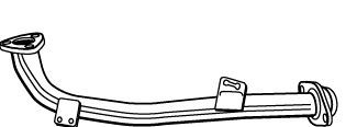 Exhaust Pipe VEGAZ HOR-50 VEGAZ HOR-50 2002 HONDA CIVIC exhaust pipe replacement