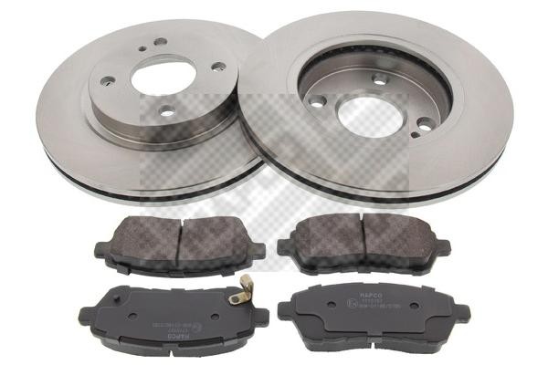 MAPCO Disques et plaquettes de freins 47663 MAPCO 47663 Plaquette et disque de frein Ford Transit V363 prix