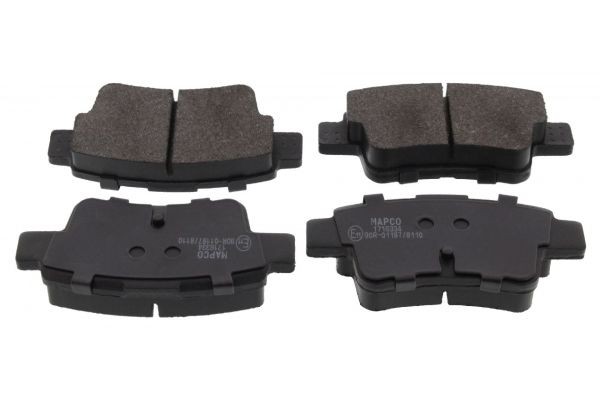 MAPCO Bremseklodser 6882 6882 Bremseklodssæt OPEL ASTRA MAPCO