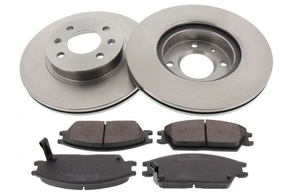 Remschijven en blokken MAPCO 47514 MAPCO 47514: Remschijven en -blokken Hyundai i10 2008