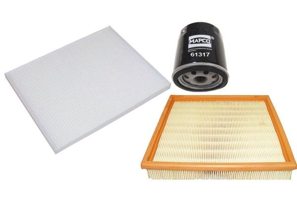 MAPCO Filter-komplekt 68716 MAPCO 68716 Filter-komplekt Peugeot 206 odav