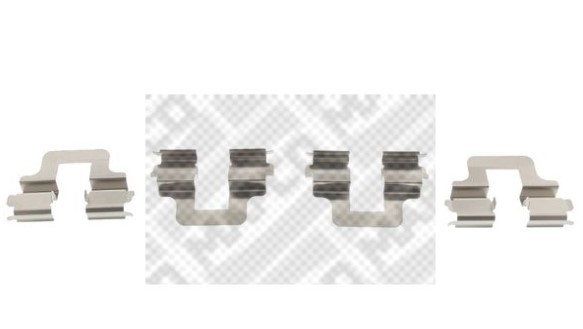 MAPCO Lisakomplekt, ketaspiduriklotsid 9310 MAPCO 9310 Lisakomplekt, ketaspidurikate Seat Leon 5f odav