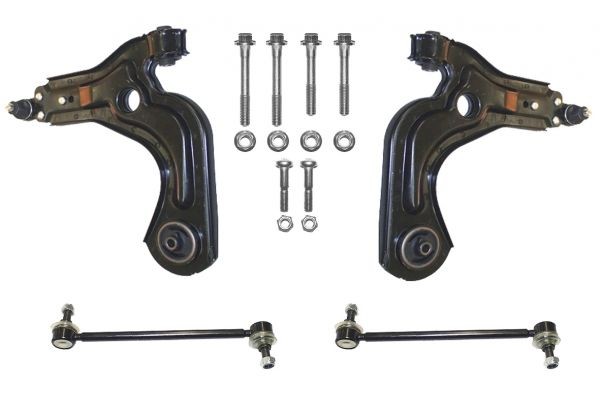 MAPCO Styrarmssats, hjulupphängning 53642/1 Mazda 626 GC Reparationssats länkarm MAPCO 53642/1