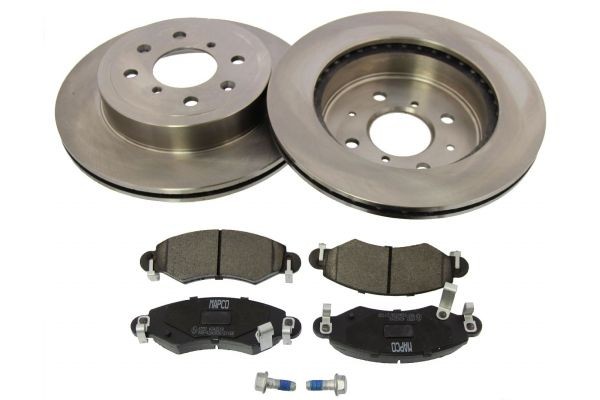 MAPCO Bremseskiver og -klosser 47540 MAPCO 47540 Bremsesett Subaru Legacy BC til en fordelagtig pris