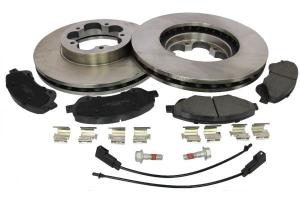 MAPCO Brake discs and pads set 47666 MAPCO 47666 genuine FORD Transit Mk3 Platform / Chassis (VE64) brake discs and pads price