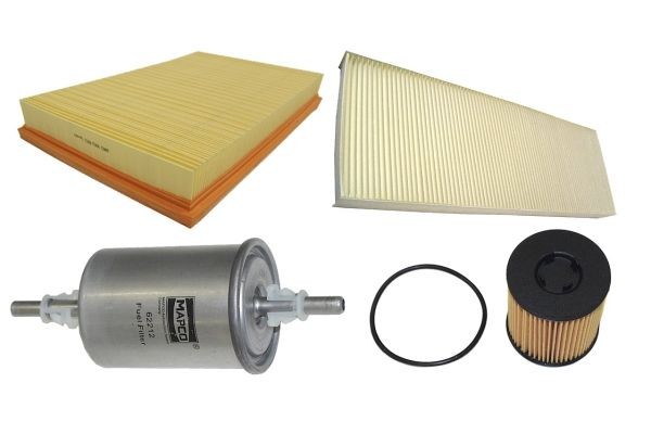 MAPCO Filterset 68713 MAPCO 68713 Onderhoudspakket en filterset Opel Vectra B CC aan een voordelige prijs