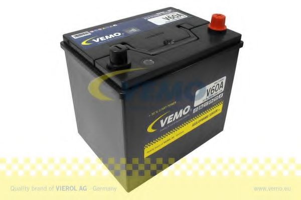 VEMO Startbatteri V99-17-0034 Bilbatteri VEMO MUSSO V99-17-0034 billige