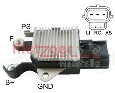 METZGER Generaatori pingeregulaator 2390033 Generaatori pingeregulaator METZGER Chevrolet SPARK 2390033