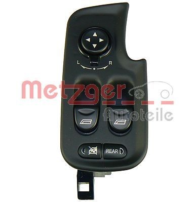 METZGER Slēdzis, Stikla pacēlājmehānisms 0916214 METZGER 0916214 Stikla pacēlāja slēdzis Peugeot 2008 lēti