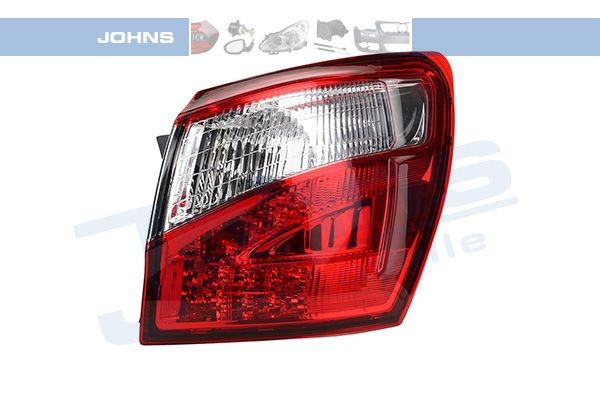 Feu arrière JOHNS 27 47 88-3 JOHNS 27 47 88-3: Feux arrière Nissan QASHQAI 2007