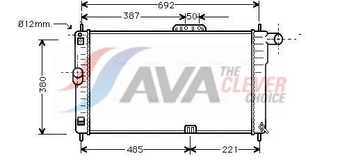 AVA COOLING SYSTEMS Sausinātājs, Kondicionieris SUD074 AVA COOLING SYSTEMS Sausinātājs kondicionieris SUBARU SUD074