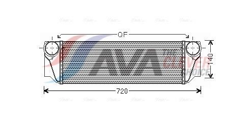 AVA COOLING SYSTEMS Välijäähdytin BW4413 AVA COOLING SYSTEMS BW4413 BMW F13 välijäähdytin vaihto hinta