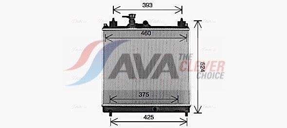 AVA COOLING SYSTEMS Condensor voor airco IS5021 AVA COOLING SYSTEMS IS5021 Condensor voor airco ISUZU Trooper II SUV (UB) goedkoop