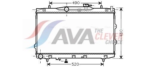 Radiaator, mootorijahutus AVA COOLING SYSTEMS KAA2074 AVA COOLING SYSTEMS KAA2074 Radiaator Kia CERATO 2008