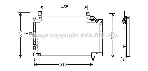 AVA COOLING SYSTEMS Kondenzátor klimatizácie SU5042 SU5042 AVA COOLING SYSTEMS Kondenzátor klimatizácie Subaru lacné