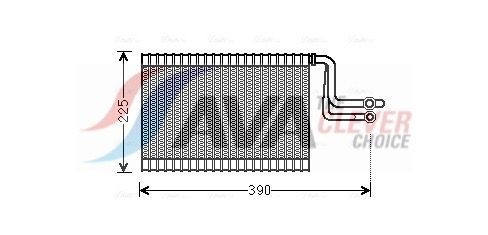 AVA COOLING SYSTEMS Evaporatore climatizzatore BWV365 AVA COOLING SYSTEMS BWV365 Evaporatore condizionatore BMW E91 originali prezzo
