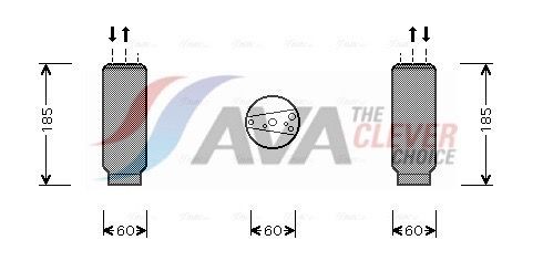 AVA COOLING SYSTEMS Klimatrockner TOD005 Klimatrockner AVA COOLING SYSTEMS Fiat STILO TOD005