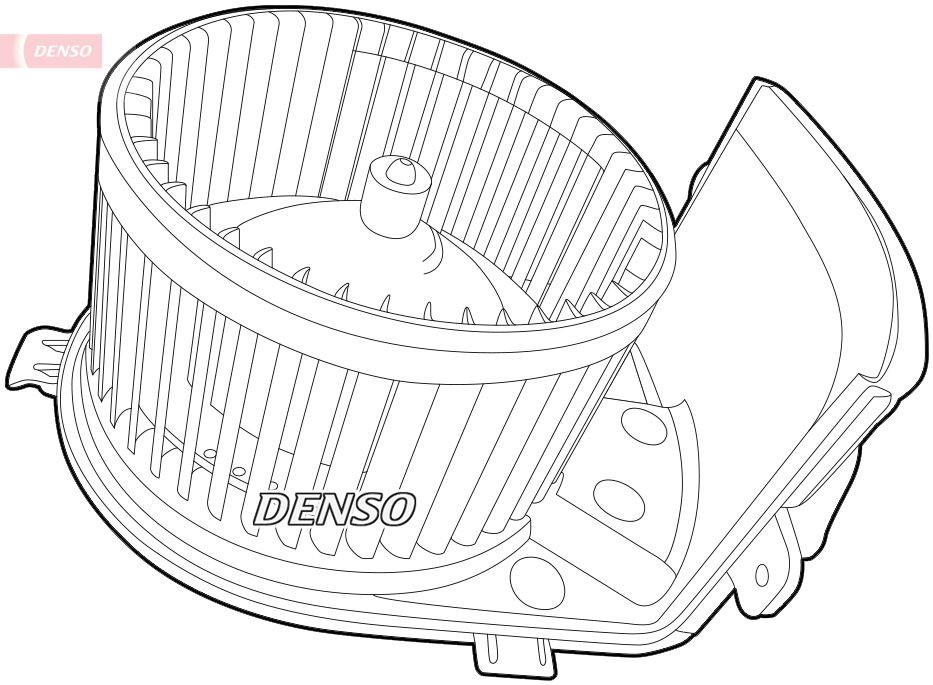 DENSO Vnútorný ventilátor DEA23005 DEA23005 Ventilátor kúrenia RENAULT MASTER DENSO