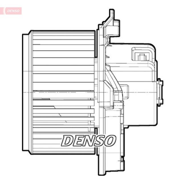 DENSO Pulseur d'air habitacle DEA09071 Pulseur d'air habitacle DENSO CROMA DEA09071 pas cher