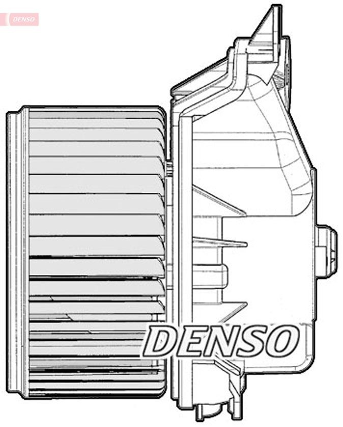 DENSO Vnútorný ventilátor DEA20012 Ventilátor kúrenia DENSO Mercedes-Benz CLA DEA20012
