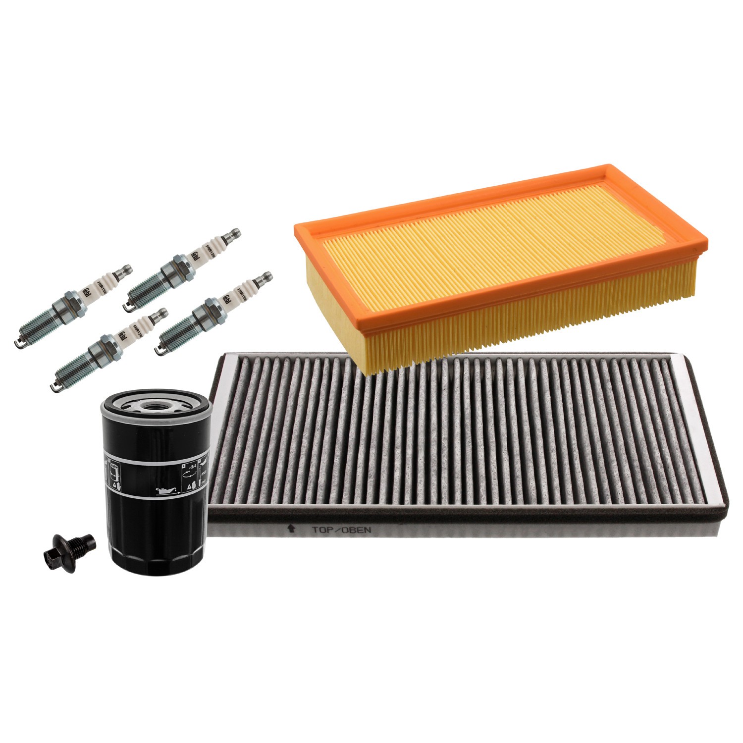 FEBI BILSTEIN Service kit 37426 FEBI BILSTEIN 37426 genuine Ford Transit mk5 Van filter kit price