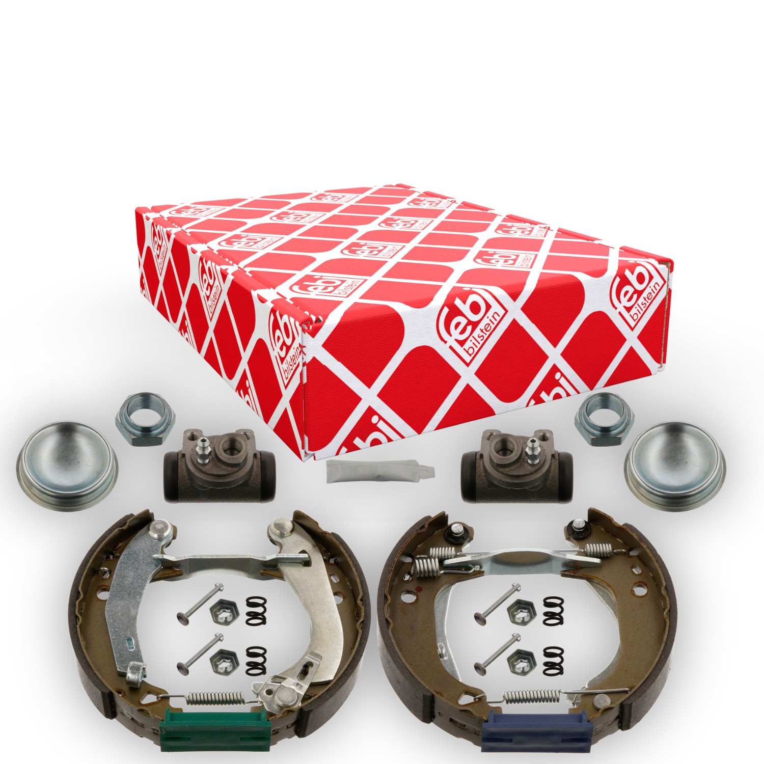 FEBI BILSTEIN Sada bŕzd, Bubnová brzda 37496 Bubnové brzdy FEBI BILSTEIN SANDERO 37496 lacné