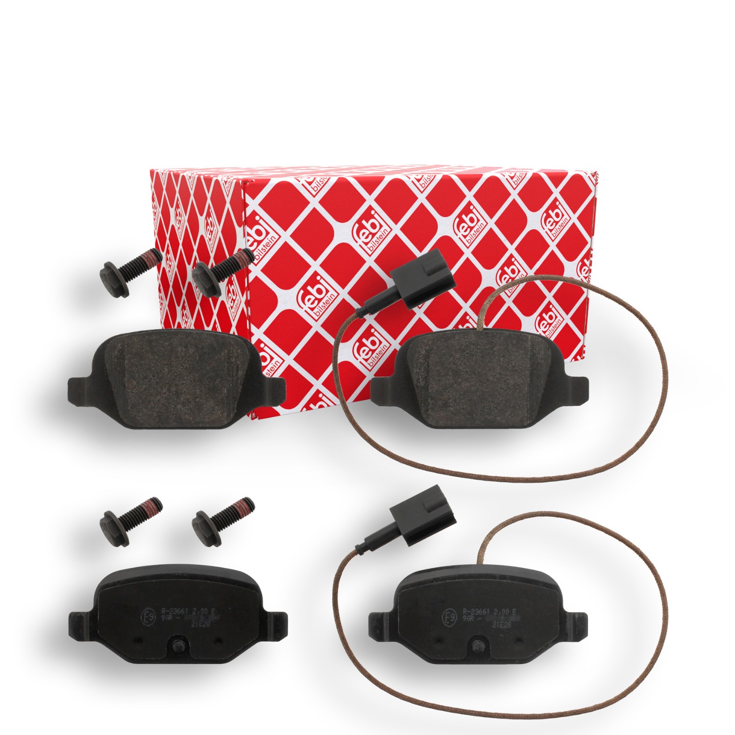 FEBI BILSTEIN Plaquettes de frein 16856 FEBI BILSTEIN 16856 Jeu de plaquettes de frein Lancia Musa 350 pas cher