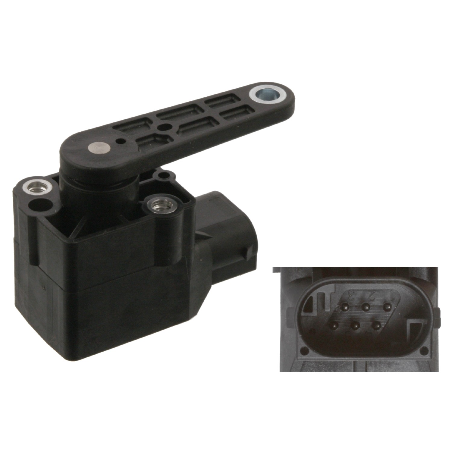 FEBI BILSTEIN Sensor, Xenonlys (lysvide-regulering 38771 Sensor, xenonlys (lysvide-regulering FEBI BILSTEIN Seat IBIZA 38771