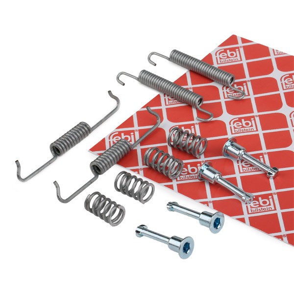 FEBI BILSTEIN Kit de acessórios, maxilas do travão 29225 FEBI BILSTEIN 29225 Kit de acessórios maxilas do travão Golf VI originais preço