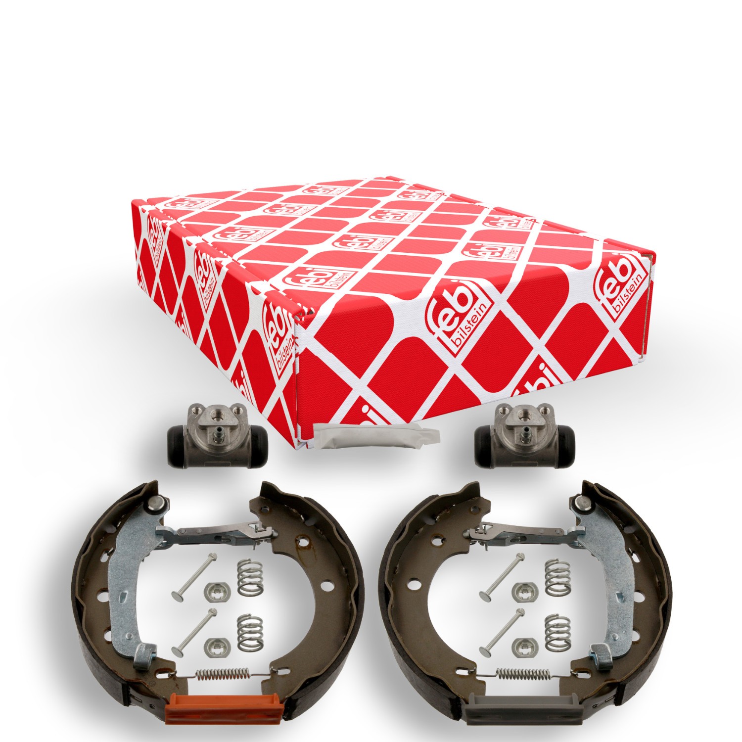 FEBI BILSTEIN Jogo de travões, travões de tambor 37243 FEBI BILSTEIN 37243 Jogo de travões, travões de tambor NISSAN Sunny Hatchback (N13) 1.3 60 cv 1988