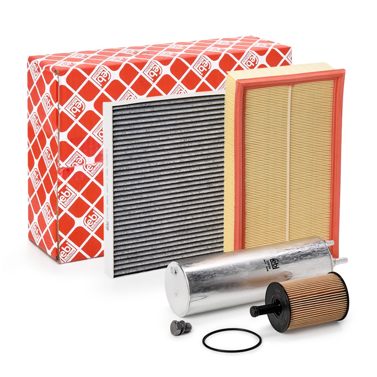 FEBI BILSTEIN Kit de filtros 36990 FEBI BILSTEIN 36990 Elemento de filtro Volkswagen Golf 3 preço