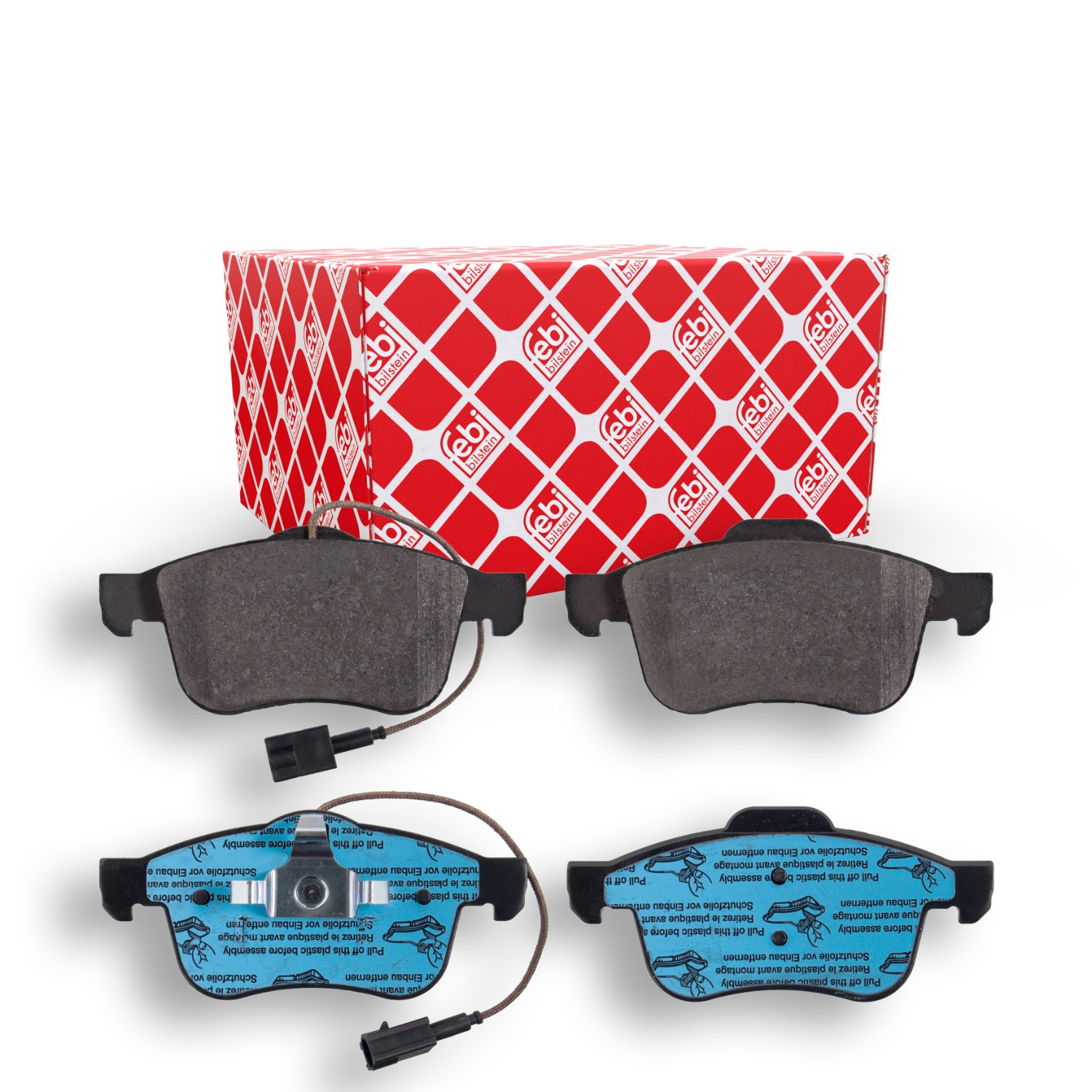 FEBI BILSTEIN Remblokken 16847 Alfa Romeo GIULIETTA Remblok FEBI BILSTEIN 16847