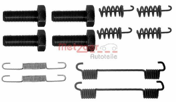 METZGER Monteringssats för bromsbackar (parkeringsbroms) 105-0865 METZGER 105-0865 monteringssats bromsbackar Mercedes SL R230 pris