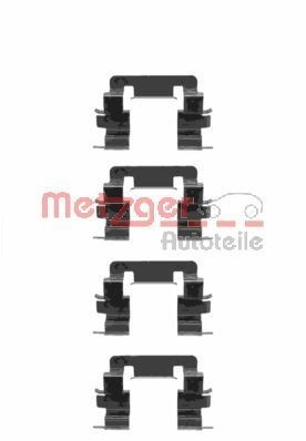 METZGER Accessory Kit, disc brake pads 109-1278 METZGER 109-1278 genuine Nissan Primera P12 Saloon brake pad fitting kit price